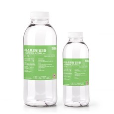 이소프로필알코올 IPA 70% 방역 소독 세척 알콜 500ml, 1개