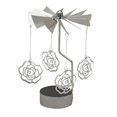 shangren 촛대 Candelabrum 차 빛 홀더, 설명, 로즈, 금속, 1개