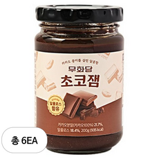 무화당 초코잼, 200g, 6개