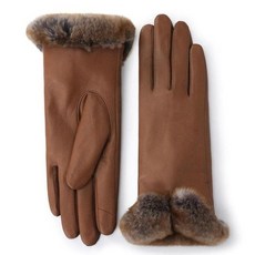 [백화점 정품] 닥스 여성 장갑 DCGV0F277CM [여성장갑]카멜 양가죽 렉스퍼장식 스마트폰터치 가죽 울 니트장갑