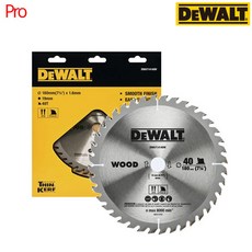 디월트 씬 커프 DWA714140W 원형 톱날 목재 목공 180mm 7인치 40T, 1개