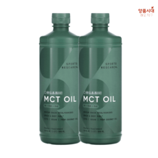 스포츠리서치 Emulsified MCT Oil 유화 MCT 코코넛 오일 473ml 946ml, 1개