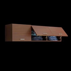 주방 그릇 상부장 수납장 싱크대 사무실 부엌 찬장, 100x30x30 2도어(화이트/우드/브라운)