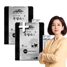 [1+1] 김소형 흑염소 진액스틱 대용량 3000ml 24주분 [홍삼함유 단맛]