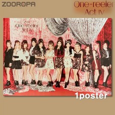 [C단체 포스터] 아이즈원 IZONE 4집 One-reeler Act IV (브로마이드1장+지관통)