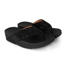 [Fitflop]핏플랍 M57-001 리치 토-통 샌들-블랙