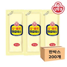 [오뚜기] 오쉐프 마요네스 12g x 200개 1박스, 상세 설명 참조