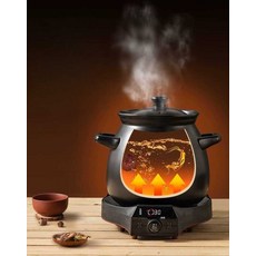 전기약탕기 스마트 가정용 한약달임기 기계 탕약기, 6L 달임 냄비, 1개