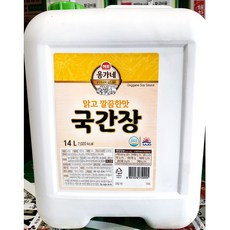 국간장(옹가네 14L)