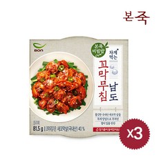 [본죽] 남도 꼬막무침 81.5g 3팩