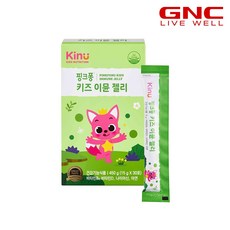 [GNC] 키누 핑크퐁 키즈 이뮨젤리 30일분 (15g x 30포)_56626, 1개, 단품, 450g