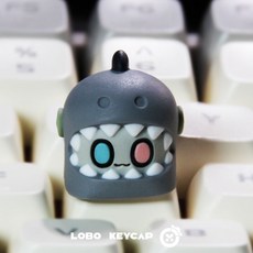 공룡탈 아티산 키캡 퍼펫드래곤 커스텀 키보드 포인트