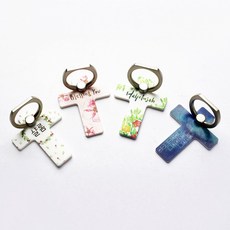 십자가핸드폰걸이