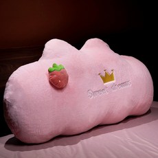 딸기등받이쿠션