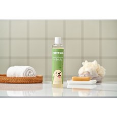 [쁘띠스파] 24개월 이하 어린 강아지를 위한 저자극 애견 2in1 샴푸 컨디셔너 300ml, 1개