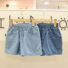 일로딜로 활동성 많은 우리아이 편하고 시원한 시그니처 숏데님