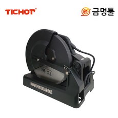 티찹 DC966D 금속절단기 14인치 톱날포함 3500W BL모터 LCD창 저속절단기, 1개