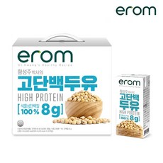 이롬 고단백 두유, 190ml, 20개