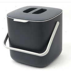 음식물쓰레기통 다크 가정용2.6L 가비지캔 주방휴지통 부엌 키친 싱크대 국물 음쓰통 스래기통 수거함