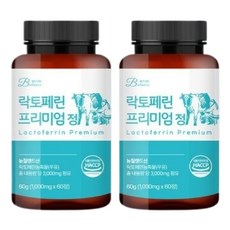 밸런스궁합 락토페린 프리미엄 정 3000mg 60정, 2개