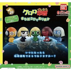 반다이 케로로 중사 마치보케 캡슐 가챠 5종 풀세트 타마마 조로로 굿즈 토이