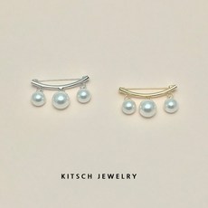 진주옷핀브로치