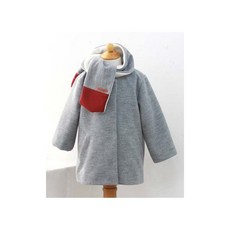 패션스타트 패턴인 P232 Coat 아동 코트 옷 패턴 도안 옷본 아동복 - 아동옷패턴