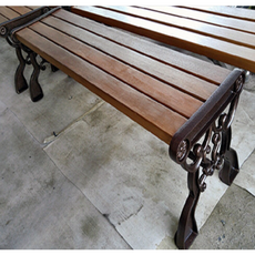 야외하드우드벤치