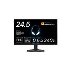 Dell AW2523HF 24.5인치 Alienware 게이밍모니터-간무휘점 교체/FHD/Fast IPS 비광택/DP HDMI/sRGB