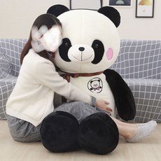 뉴타임즈6 판다 털복숭이 인형 테디베어 곰돌이 남자 아기 귀여운 생일선물 여자친구 D2A17 59, 60cm