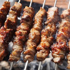 [자연맛남] 저온숙성 대왕 양꼬치 5개 쯔란세트 350g, 단일상품, 단일상품