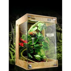  도마뱀 사육장 케이지 파충류 아크릴 거북이 게코 뱀, 40x40x60 