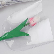 숭늉빔 투명 커버 1P 꽃포장비닐, 1개, 1개입