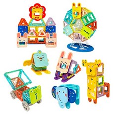  61291 애니멀맥펀자석블럭161p 