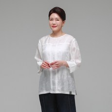 하랑한복 엄마옷 신상인견블라우스 바람드리 아이보리
