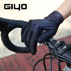 GIYO S-09 자전거 등산 간절기-겨울 보온 방한 장갑 스마트폰터치, 검정