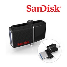 샌디스크 정품 울트라 듀얼 USB3.0 메모리 256G DDD2, 상세페이지 참조