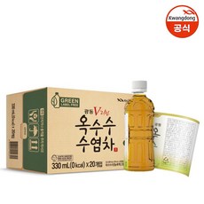 광동 옥수수수염차 무라벨 330ml x 60pet