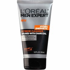 L'Oreal Paris Men Expert 로레알 파리 맨 익스펄트 익스트림 클렌저 차콜 숯 5oz(150ml), 1개