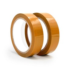 OPP 박스 테이프 24mm x 50미터 황색 문구 사무 학교 학원 포장재료, OPP테이프 24mm*50m(황) 1EA, 1개
