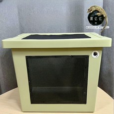 귀뚜라미 사육장 먹이용귀뚜라미 번식장 곤충케이지 밀웜 케이스, 1개