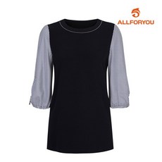 올포유 여성 스트라이프 티셔츠 AWTRI5158 915 G