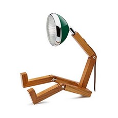 피파 니 코펜하겐 Lámpara de Mesa Mr. Wattson 12V Chiltern Green Verde L155 x P276 x H180400 mm, 단일옵션