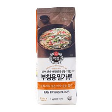 CJ 백설부침용밀가루 1kg, 1개
