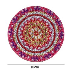 미니십자수컵받침