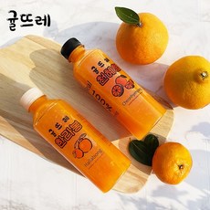 [KT알파쇼핑][귤뜨레]제주 착즙 100% 한라봉/천혜향 감귤주스 340mlx12병 (택1)