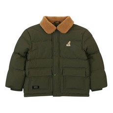 캉골쉬어링다운점퍼