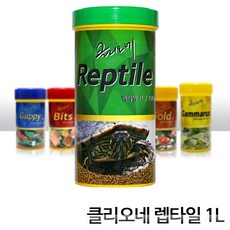 클리오네 렙타일 거북이전용사료 1L 350g, 1개