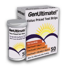 스트립-GenUltimate 젠얼티메이트 원터치울트라 혈당측정지 혈당시험지 혈당스틱