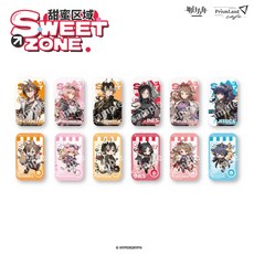 명일방주 캐릭터 스퀘어 뱃지 12개 세트 Sweet Zone 시리즈 굿즈 프리즘랜드